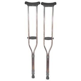 Nạng chống nách inox hổ trợ tập đi. Nạng inox  là dụng cụ hỗ trợ người khuyết tật được nhiều người tin dùng