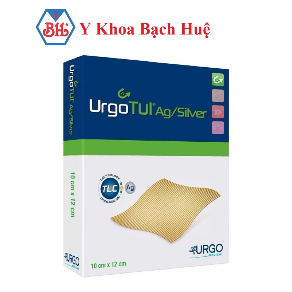 Gạc lưới Urgotul Ag/Silver 10x12cm (1 miếng)