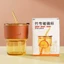 CỐC GORGOUS DÙNG ĐƯỢC CẢ ĐỒ NÓNG LẠNH - Ly Thủy Tinh Có Nắp Kèm Ống Hút-Cốc Bọc Da Sang Chảnh Dung Tích 450ml