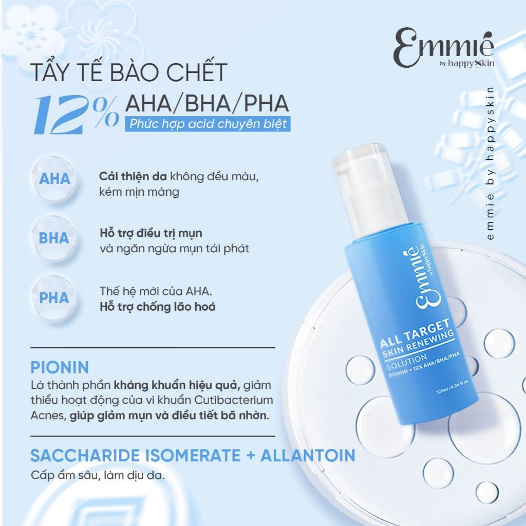 Ảnh [KOL LIVE] Dung Dịch Tẩy Tế Bào Chết All Target Skin Renewing Solution Pionin + 12% AHA/BHA/PHA 120ml 4