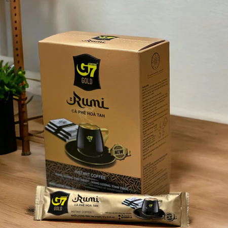 Cà phê sữa G7 Gold Rumi Trung Nguyên Legend( Hộp 14 gói x 18gam)