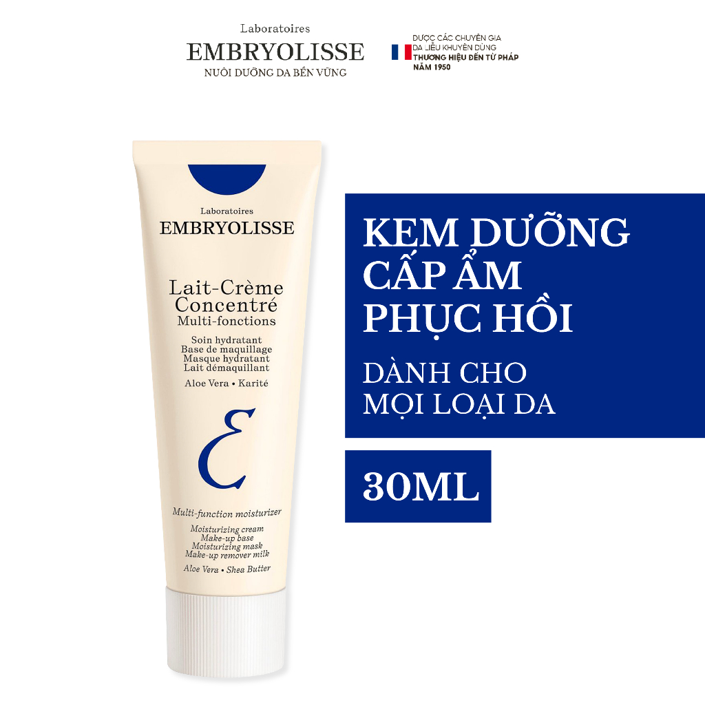 Ảnh [Livestream SSSS x EMB] Kem Dưỡng Ẩm Phục Hồi Embryolisse Lait Creme Concentre 30ml 2