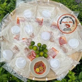(C10) Combo 10 bịch bánh tráng phơi sương chấm muối sặc ớt rim Tây Ninh