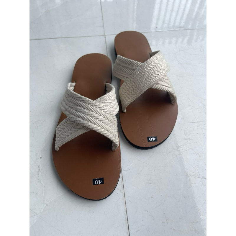 Dép Nữ Quai Dù Chéo X Pong Cách Dể Thương Độ Bền Cao