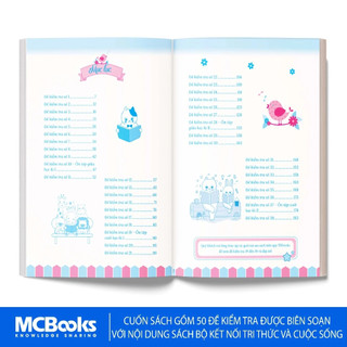 Sách - Tham khảo lớp 5 - Combo 50 đề tăng điểm nhanh Toán - Tiếng Việt lớp 5 - Phân loại lẻ/combo