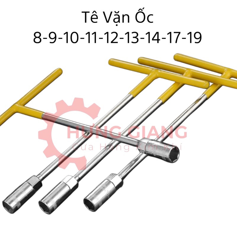 Tuýp Liền Khẩu Chữ T Tay Bọc Nhựa Vặn Ốc Từ 8mm-19mm Chính Hãng