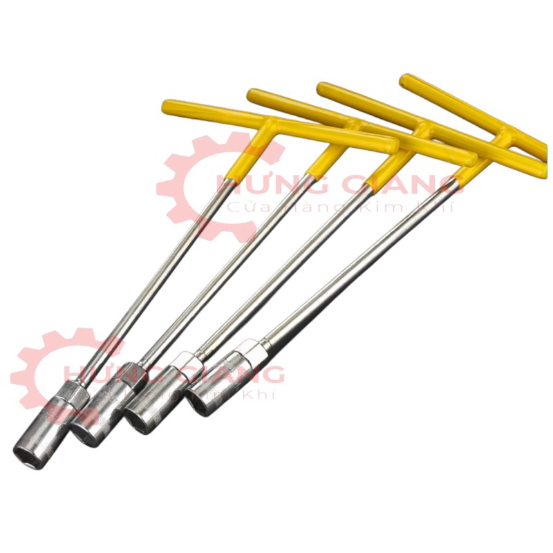 Tuýp Liền Khẩu Chữ T Tay Bọc Nhựa Vặn Ốc Từ 8mm-19mm Chính Hãng