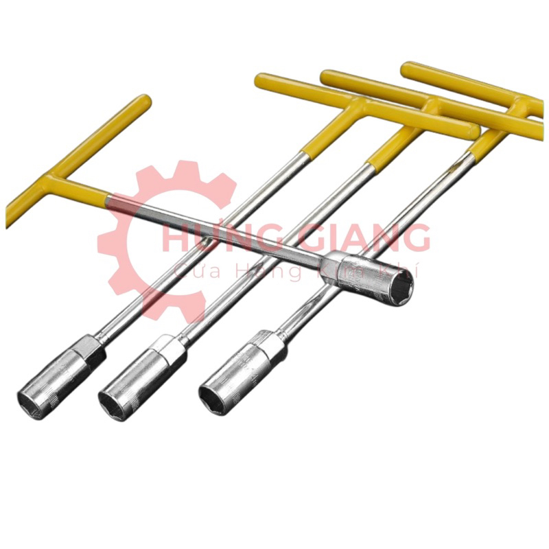 Tuýp Liền Khẩu Chữ T Tay Bọc Nhựa Vặn Ốc Từ 8mm-19mm Chính Hãng