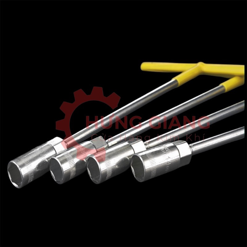 Tuýp Liền Khẩu Chữ T Tay Bọc Nhựa Vặn Ốc Từ 8mm-19mm Chính Hãng