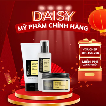 Set COSRX Snail - Phục Hồi Da, Tái Tạo, Dưỡng Ẩm & Se Khít Lỗ Chân Lông,Tái Tạo, Căng Bóng, Mềm Mịn