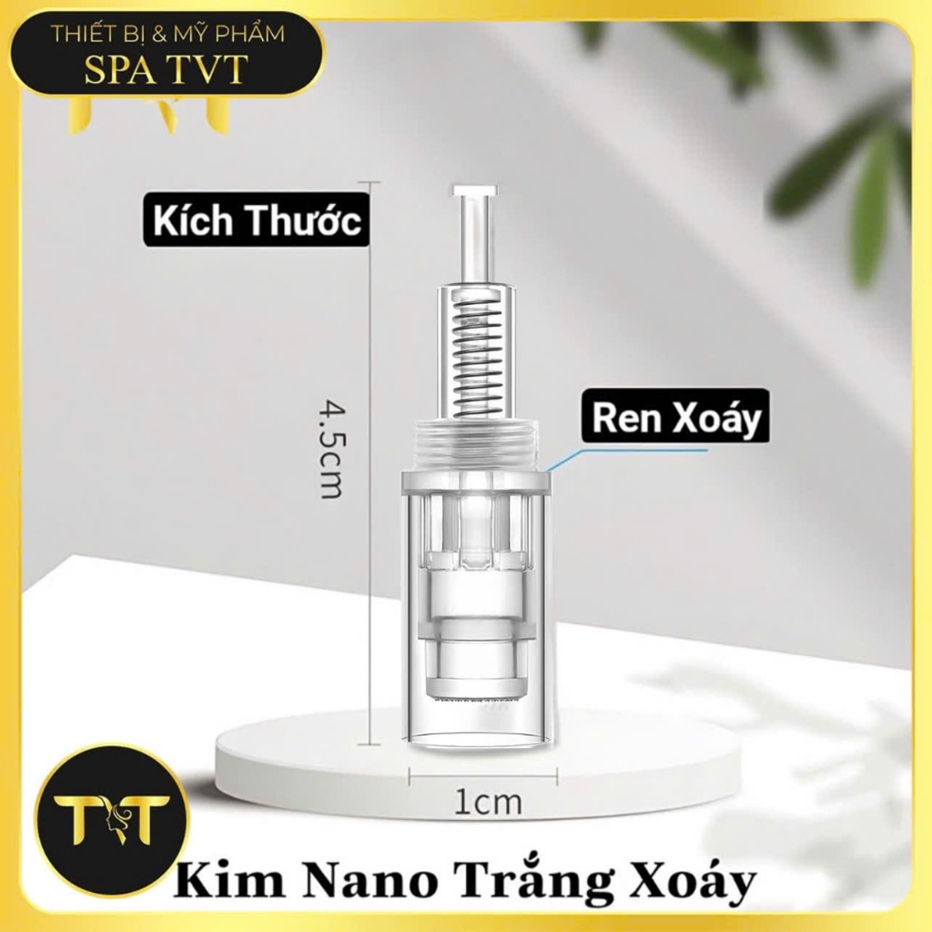 COMBO 10 KIM TRẮNG XOÁY l NANO, 12 KIM, 36 KIM – HỖ TRỢ CẤY TẢO, CẤY PHẤN, TĂNG HẤP THỤ TINH CHẤT