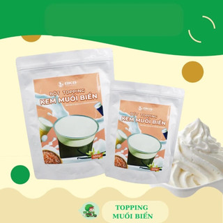BỘT KEM MUỐI BKB 500GR làm kem muối thơm ngon, sánh mịn, kết hợp cà phê- trà sữa