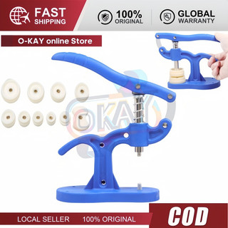 Bộ dụng cụ ép đáy đồng hồ 12 món – Khuôn ép bằng nylon, dễ sử dụng