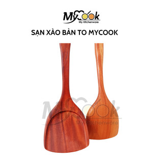 Xẻng gỗ cán dài chiên xào, Sạn gỗ Bằng To MYCOOK