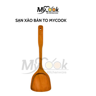 Xẻng gỗ cán dài chiên xào, Sạn gỗ Bằng To MYCOOK