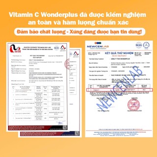 Combo Viên Nhai Bổ Sung Vitamin C 60 Viên + Vitamin D Wonderplus Giúp Làn Da Rạng Rỡ Giúp Xương Chắc Khoẻ Hộp 60 Viên