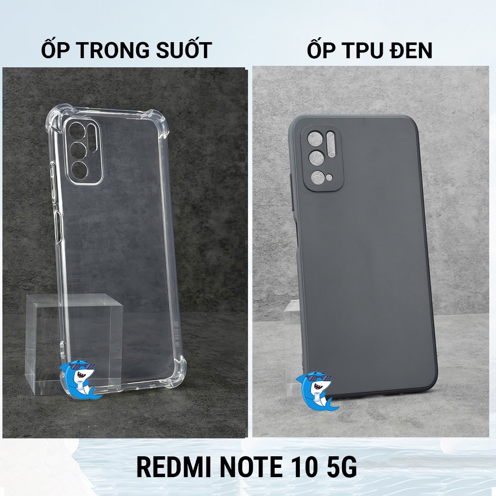 Ốp lưng Redmi Note 10 4G, Note 10 Pro 4G 5G silicon trong suốt dẻo cao cấp chống sốc bảo vệ cam