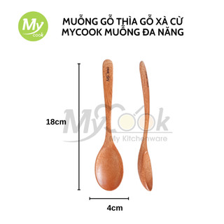 Thìa gỗ, muỗng gỗ tự nhiên MyCook