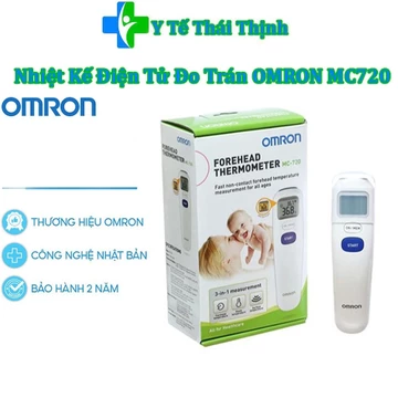 Nhiệt Kế Điện Tử Đo Trán OMRON MC720,Nhiệt kế điện tử đo trán MC-F300 Bảo Hành 2 Năm