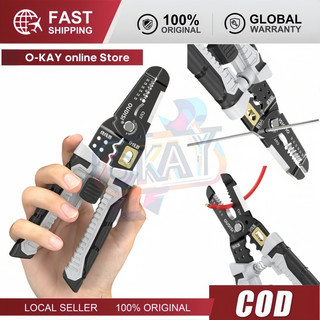 Kìm Tuốt Dây Điện 4mm Đa Năng 10 Trong 1 – Thép Gió HSS, Lò Xo Ẩn, Dụng Cụ Sửa Chữa Tiện Lợi