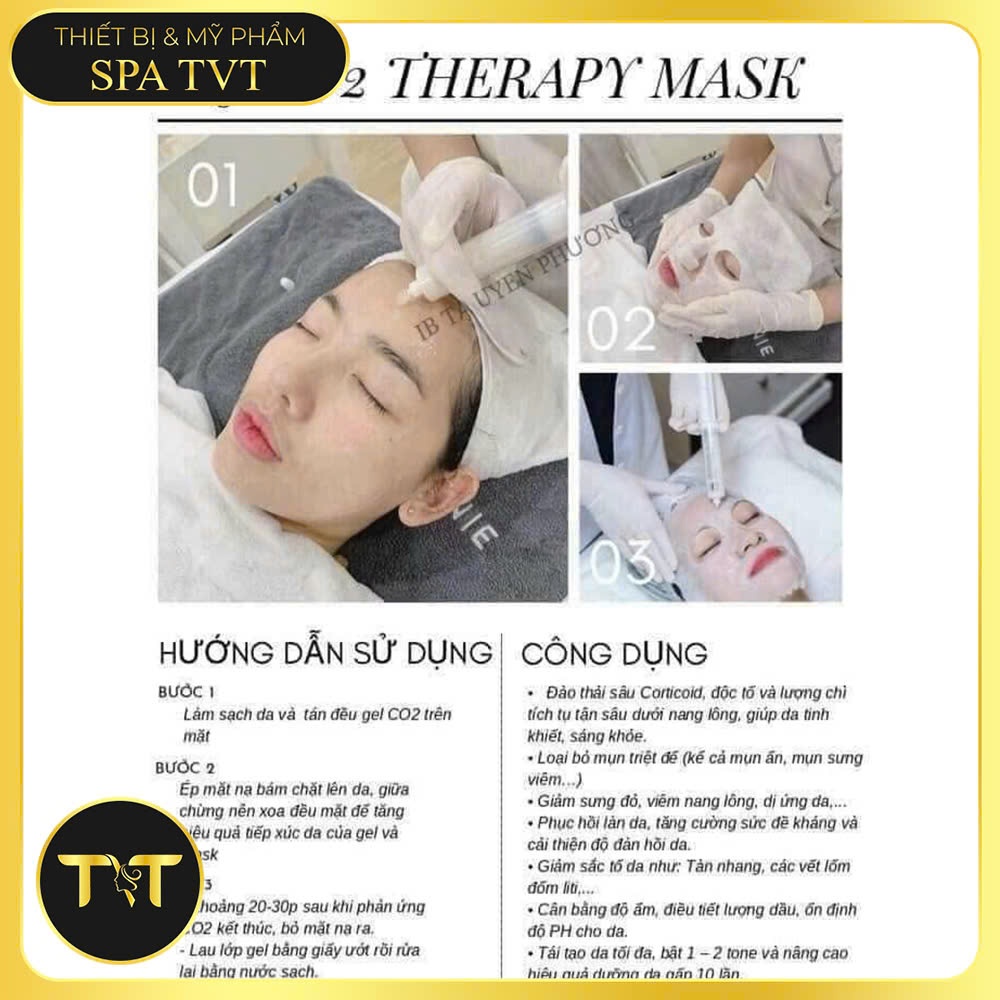 Mặt Nạ Thải Độc CO2 DJ Carbon Therapy, Hỗ Trợ Giảm Mụn, Làm Sạch Da, Dưỡng Ẩm, Se Khít Lỗ Chân Lông, Sáng Da