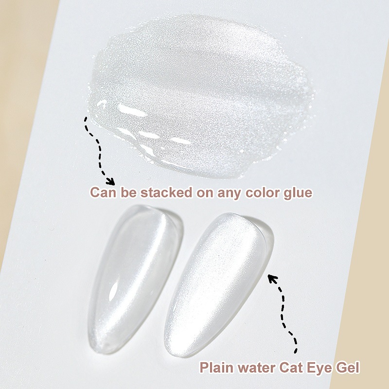 Sơn gel Mắt mèo ánh bạc không làm thay đồi màu nền (JSM B)