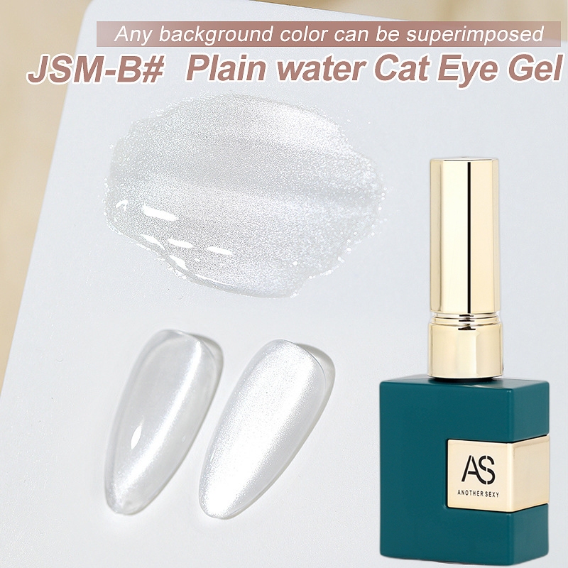 Sơn gel Mắt mèo ánh bạc không làm thay đồi màu nền (JSM B)