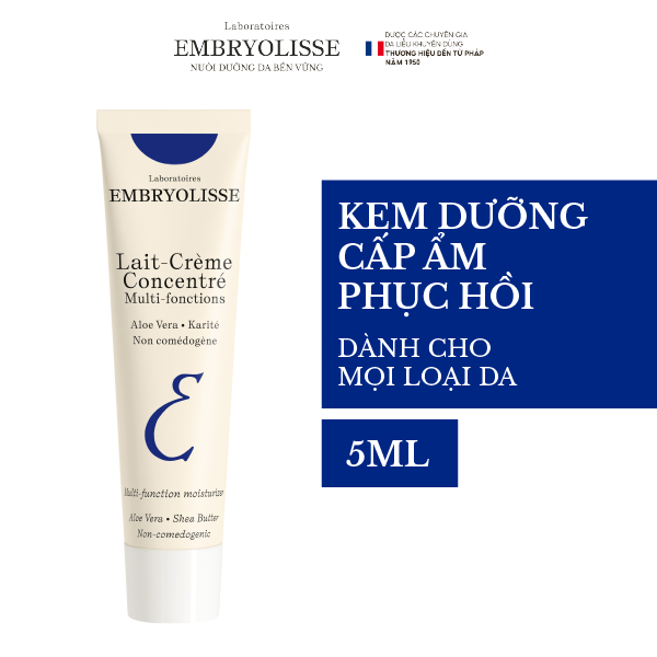 Ảnh Kem Dưỡng Ẩm Phục Hồi Embryolisse Lait Creme Concentre 5ml 2