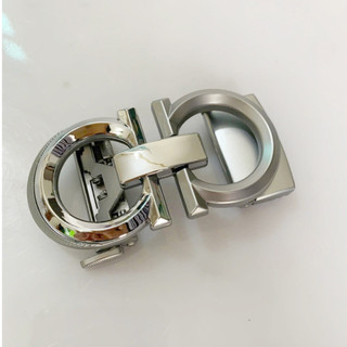 Mặt khoá thắt lưng nam không dây gạt tự động dùng cho dây có răng cưa bản 3,5cm