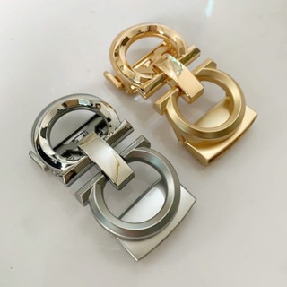 Mặt khoá thắt lưng nam không dây gạt tự động dùng cho dây có răng cưa bản 3,5cm