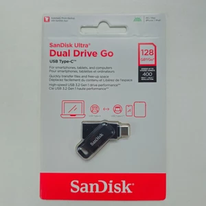 USB OTG Sandisk Ultra Dual Drive Go USB Type-C 3.1 128GB 400MB/s - SDDDC3-128G-G46 (Đen