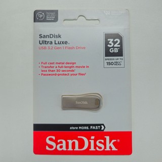 USB 3.1 SanDisk Ultra Luxe CZ74 32GB 150MB/s (Bạc)