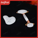 Bộ Đá Guasha Massage + Cây Lăn Massage Nâng Cơ Đá Thạch Anh  An Phát Gems Giúp Da Săn Chắc, Nâng Cơ Thon Gọn Mặt — ảnh 5
