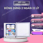 Tủ Đông Đứng mini 23 Lít làm đá, trữ sữa cho bé, trữ thực phẩm, tiết kiệm điện, tủ đông chính hãng, bảo hành 1 năm — ảnh 4