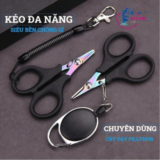 [KM] Kéo Cắt Thẻo Câu Cá chuyên sử dụng Cắt Dây PE , Cước Câu , Chì Câu , Siêu Bền , Sắc Bén PKK25  Sanami [SF3]