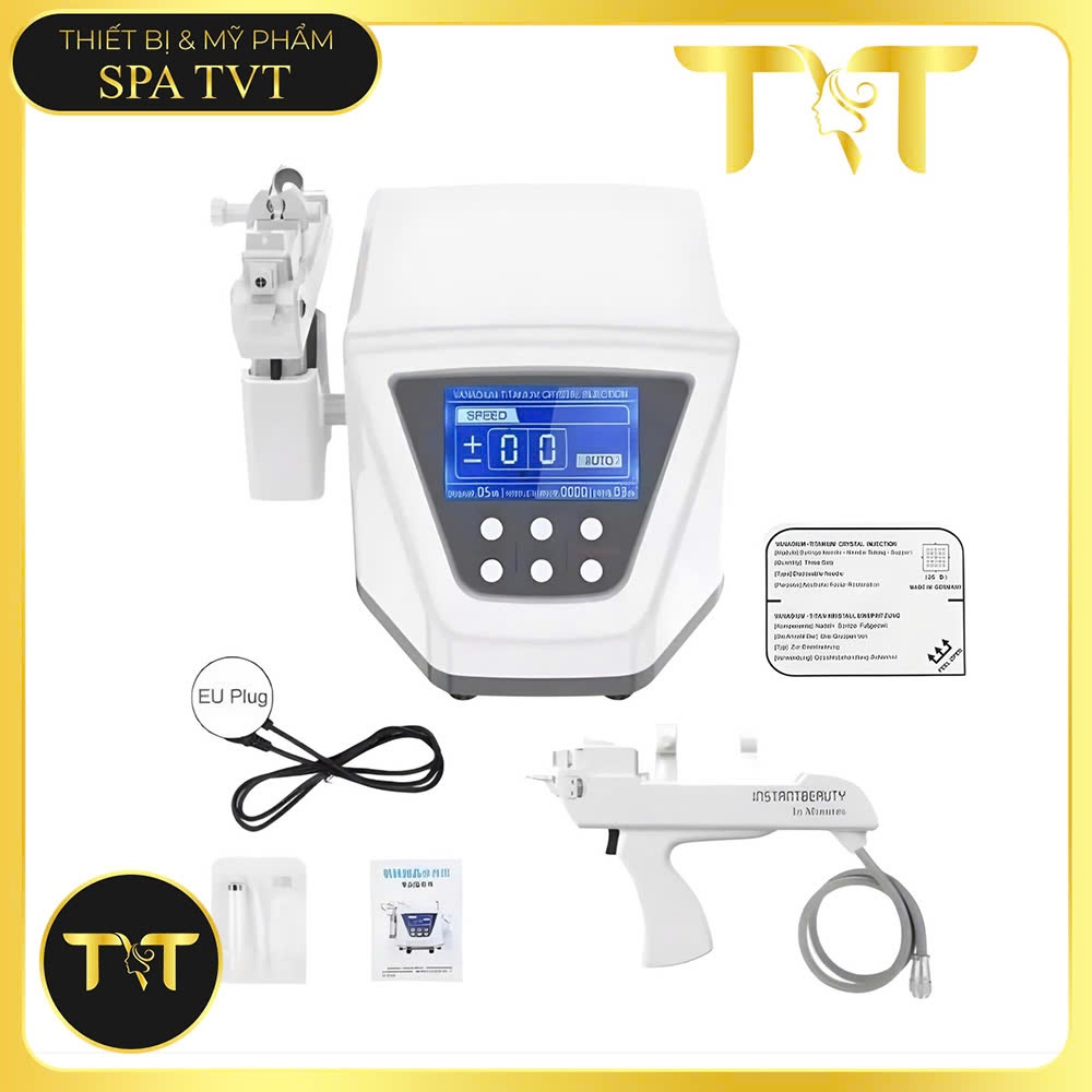 Máy Cấy Tinh Chất MJ, Máy Cấy Nano Mesogun Đưa Dưỡng Chất Chăm Sóc Da Spa TMV Chuyên Nghiệp
