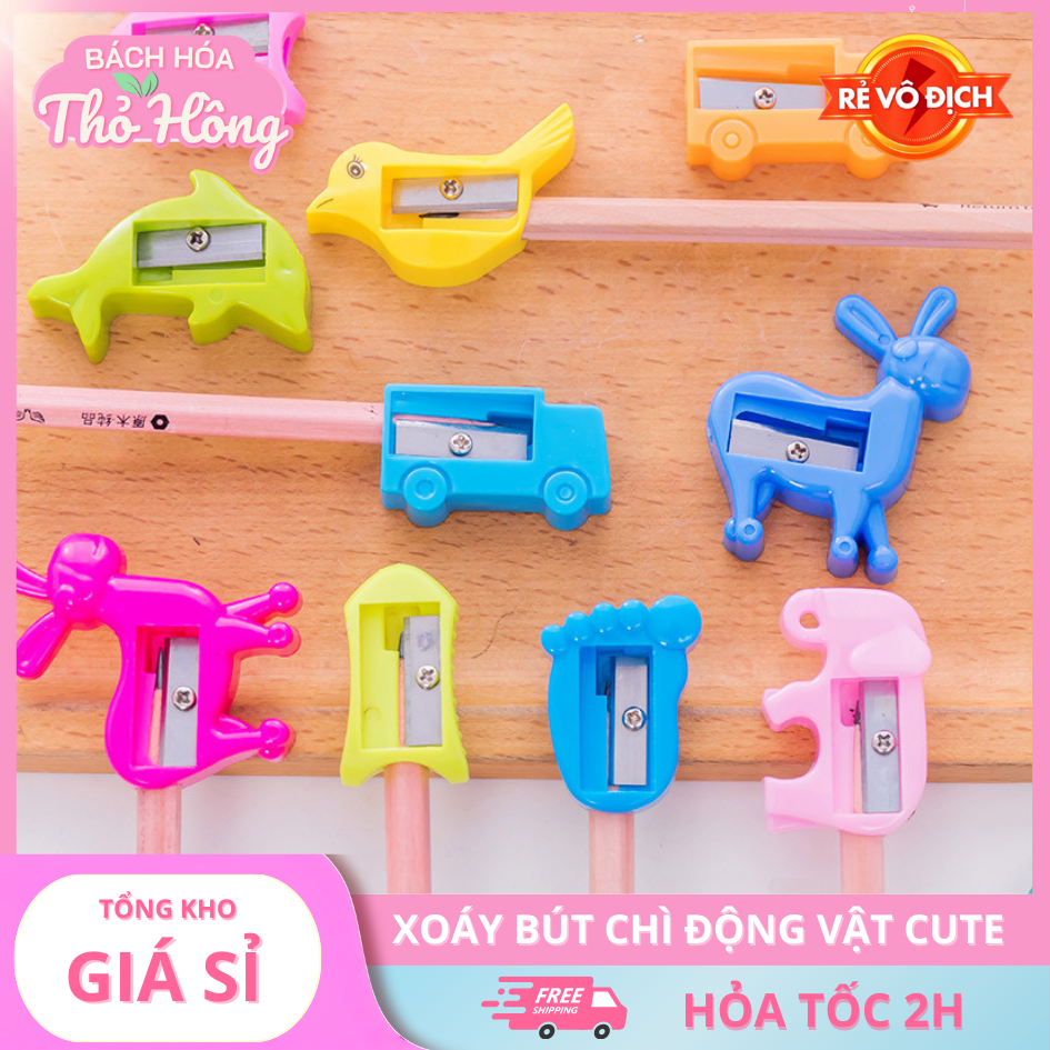 10 Xoáy Bút Chì Động Vật Cute