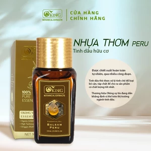 Tinh dầu Nhựa thơm Peru (10ml) nguyên chất giúp thư giãn, phối nước hoa |Oking Việt Nam