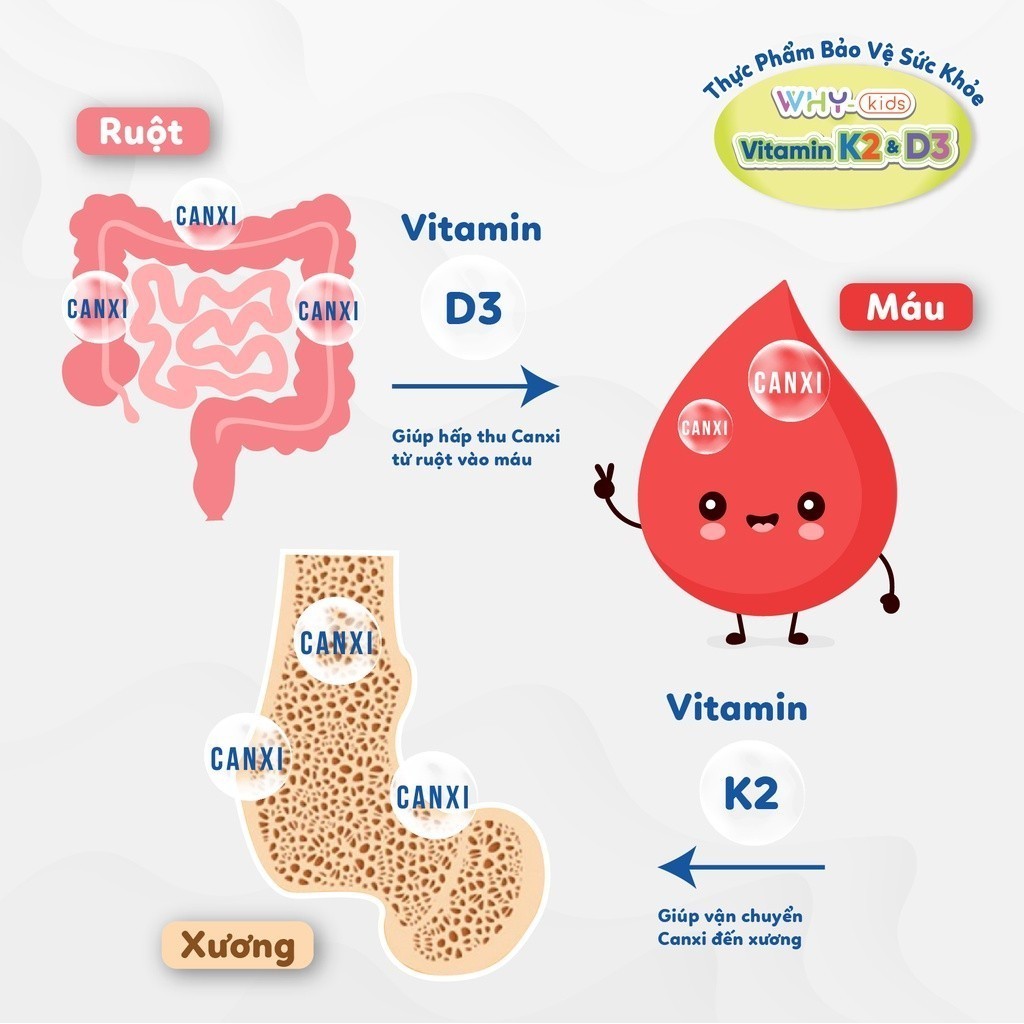 Vitamin D3 K2 Whykids Dạng Xịt Bổ Sung D3 K2 Cho Bé, Tăng Cường Hấp Thu Canxi Giúp Xương Chắc Khỏe 15ml