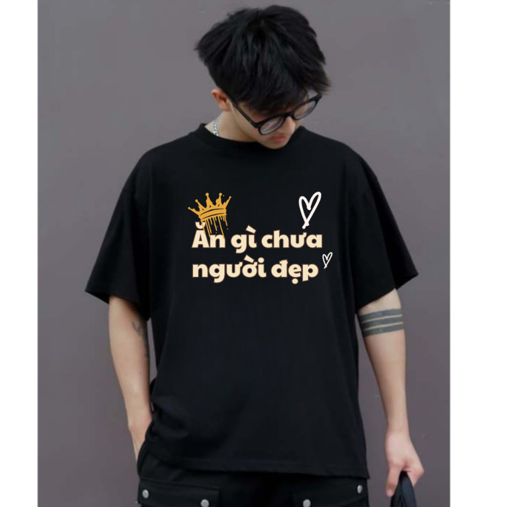 Áo Thun Nam, Nữ Boxy Oversize Thiết Kế Họa Tiết In Sắc Nét cotton 250gsm, Co Giãn 4 Chiều thấm mồ hôi, mát HAMEN004