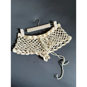 ROUGE - SINI Quần Short Lưới Mặc Ngoài Bikini Len Móc (Crochet handmade)
