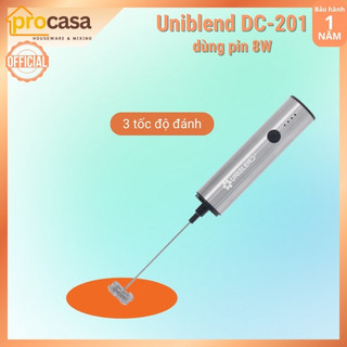 Máy đánh - tạo bọt cà phê dùng pin Uniblend DC-201 - 8W