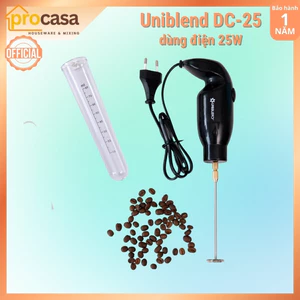 Máy đánh tạo bọt cà phê dùng điện Uniblend DC-25 - 25W - dùng điện 220V đánh rất mạnh