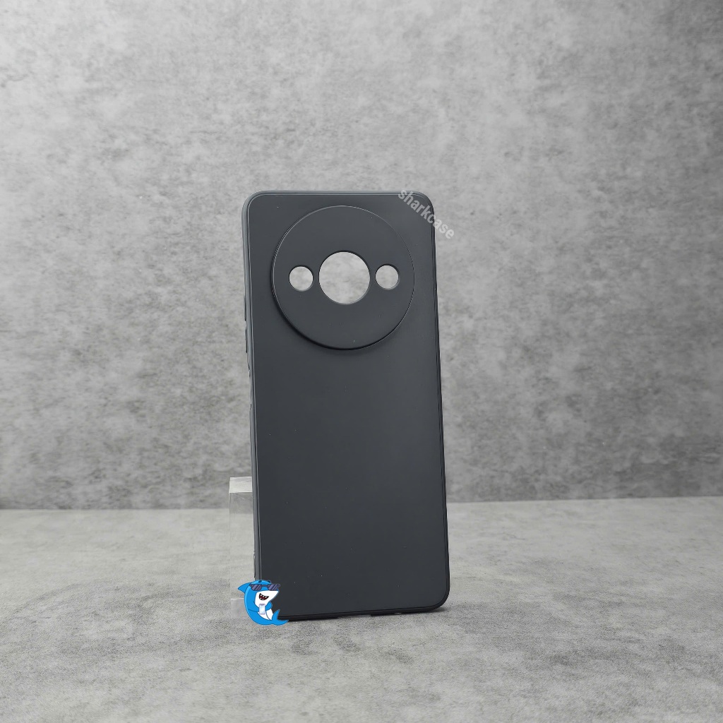 Ốp lưng Redmi A3 nhựa silicon trong suốt dẻo cao cấp chống sốc bảo vệ cam điện thoại viền vuông