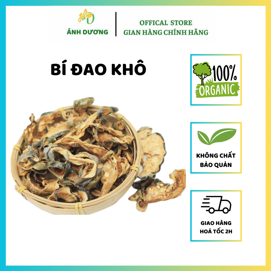 Bí Đạo Sấy Khô Dùng Để Nấu Nước Mát, Nước Sâm Thơm Ngon Giảm Cân Thanh Nhiệt