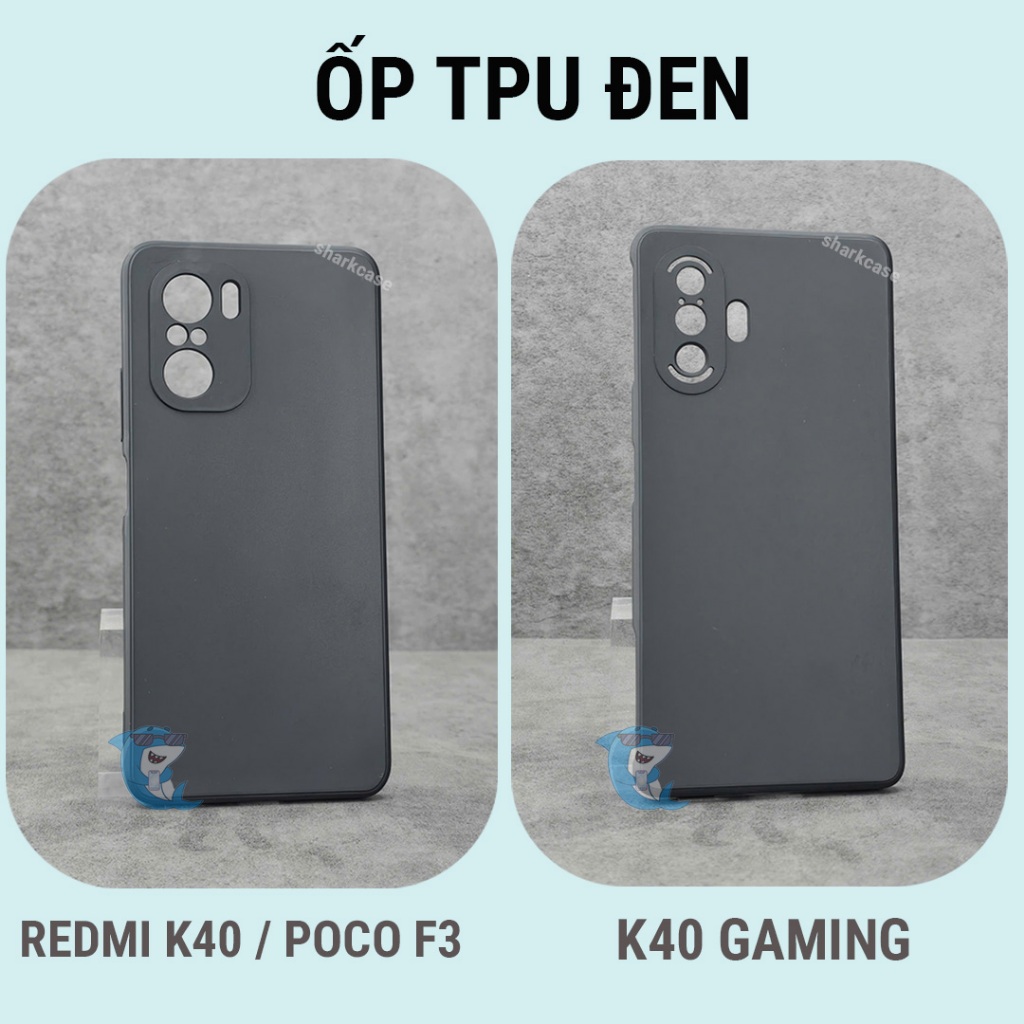 Ốp lưng POCO F3 / Redmi K40 / K40 Gaming / Pro silicon trong suốt dẻo cao cấp chống sốc viền vuông