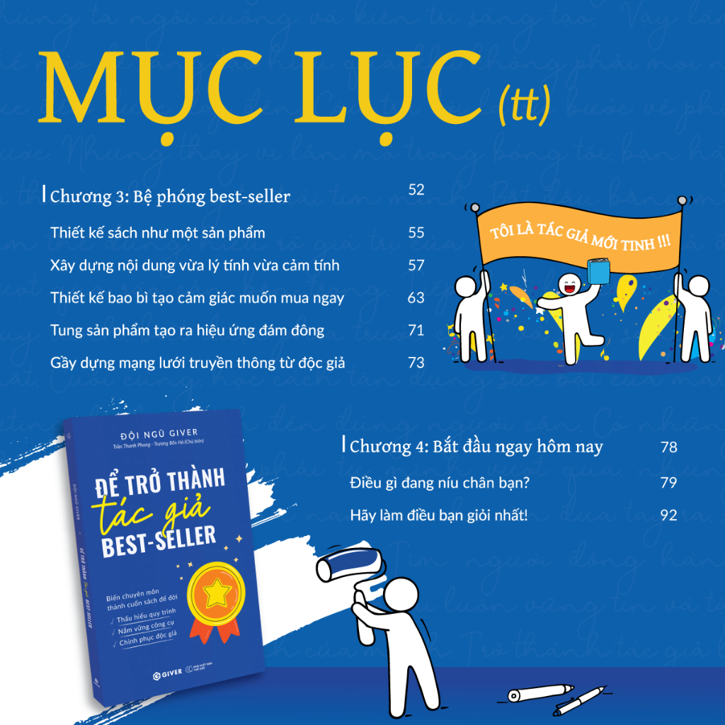 Ảnh Sách - Để Trở Thành Tác Giả Best Seller - Biến Chuyên Môn Thành Cuốn Sách Để Đời 4