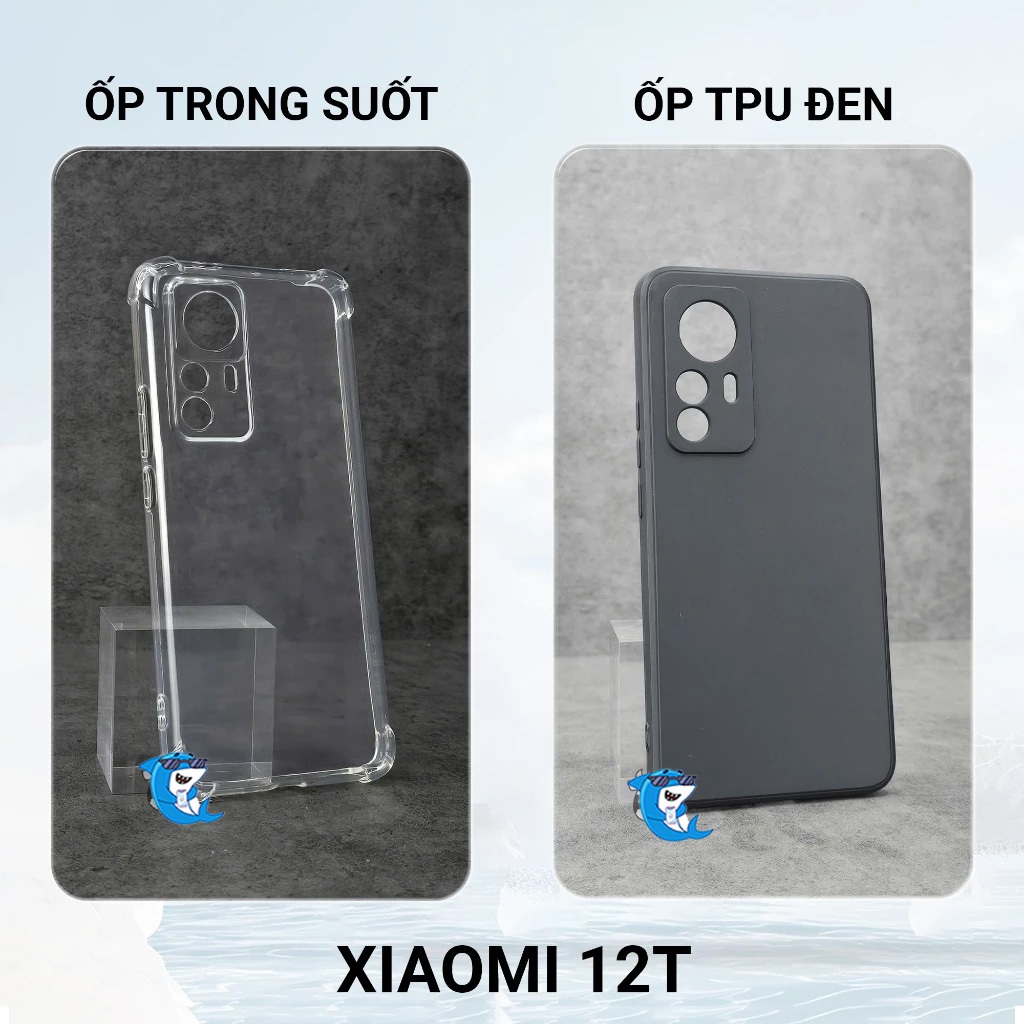 Ốp lưng Xiaomi 12T, 12T pro, K50 Ultra bảo vệ cam điện thoại toàn diện cạnh vuông nhựa dẻo tpu bibi glass