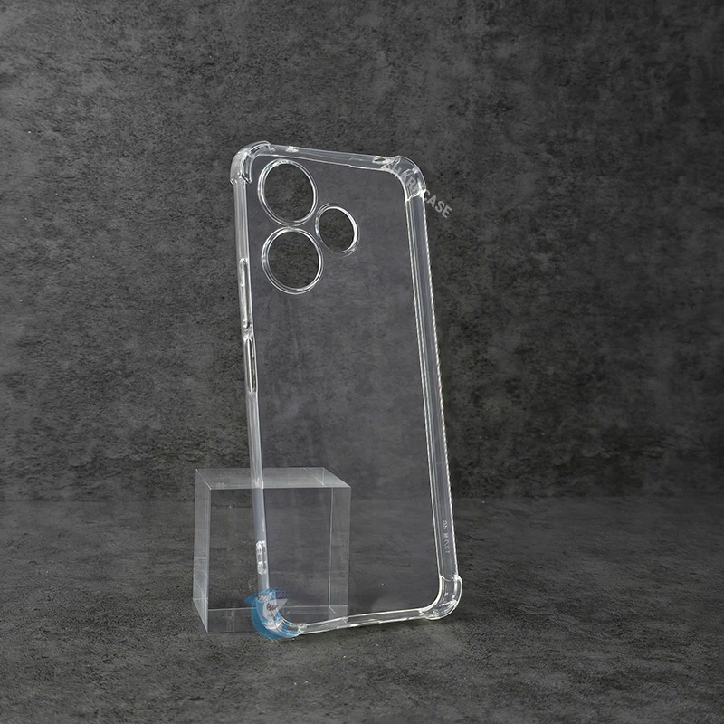 Ốp lưng Redmi 13 dẻo trong suốt silicon cao cấp chống sốc chống va đập ố có gờ bảo vệ bốn góc camera