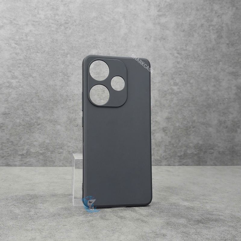 Ốp lưng Redmi 13 bảo vệ cam điện thoại toàn diện cạnh vuông nhựa dẻo tpu bibi glass